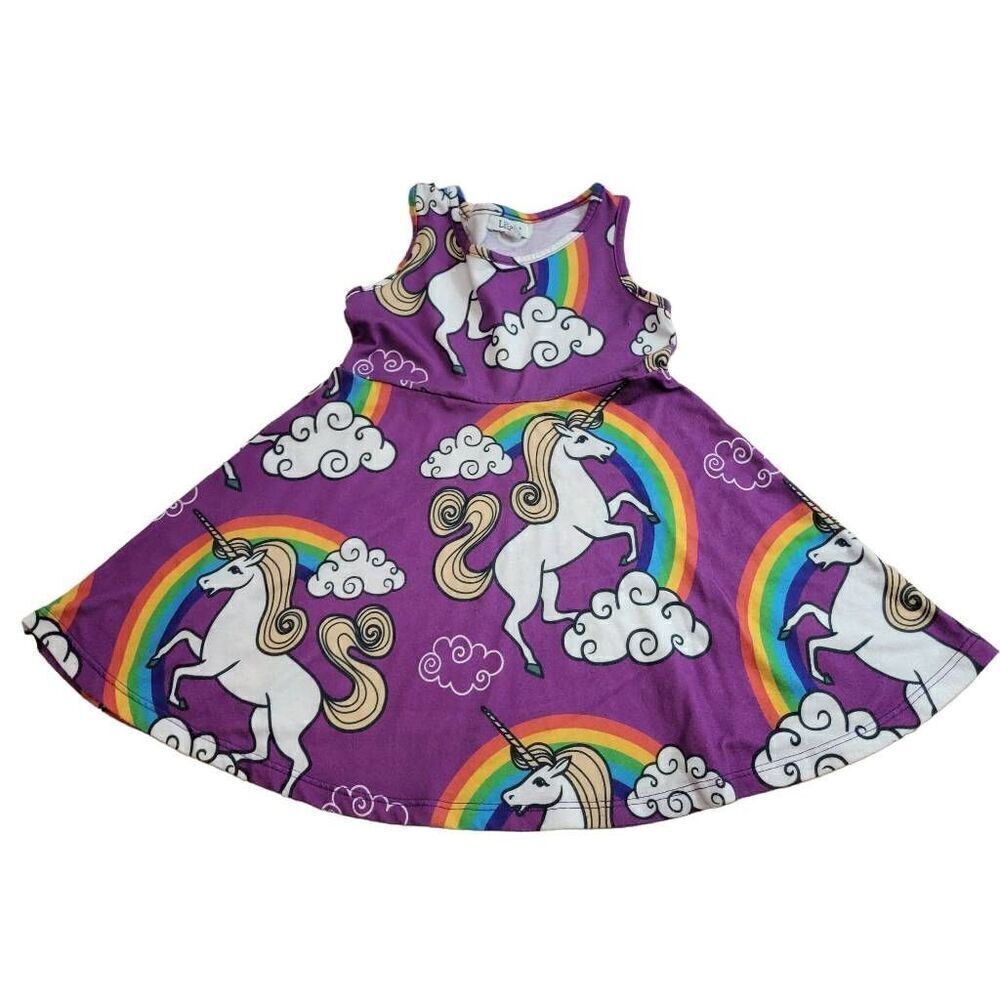 Liliane unicorn dress 2/3 yrs